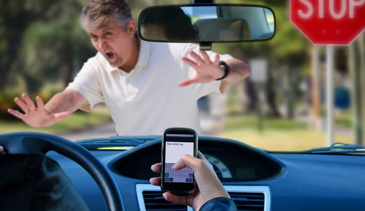 Risk of using mobile phone while driving