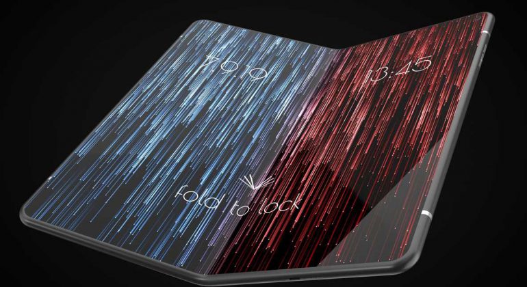 Modern Foldable phone