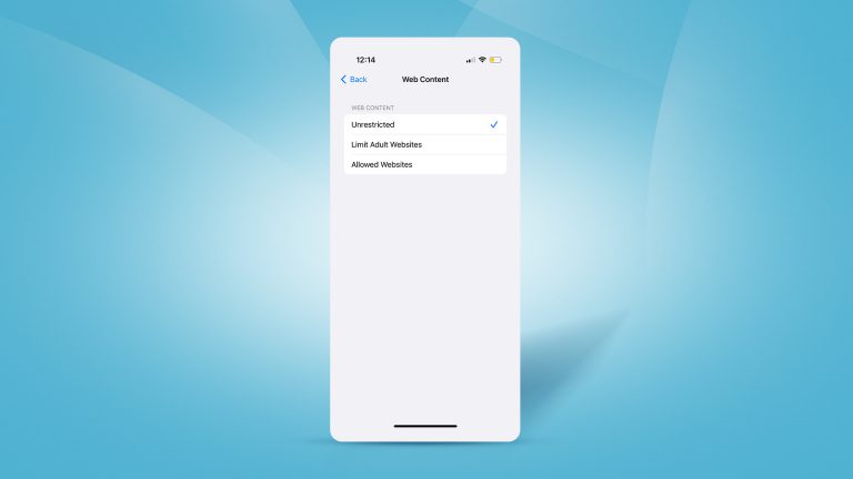Change Content Restrictions and privacy settings