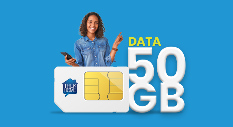 50GB of data