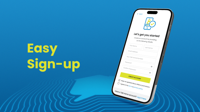 THM Easy Sign-up
