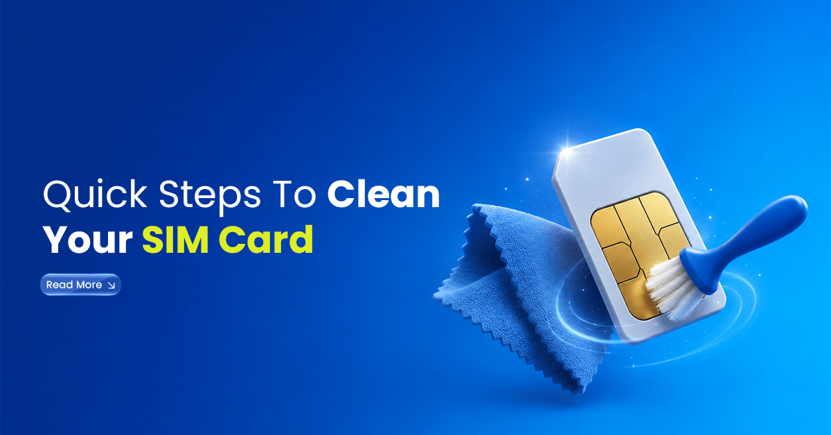 clean sim card