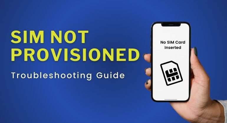 SIM not Provisioned