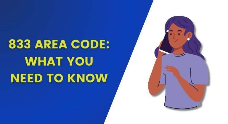 833 area code