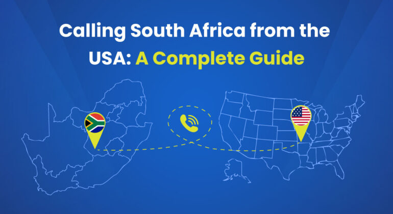 How to Call South Africa to USA