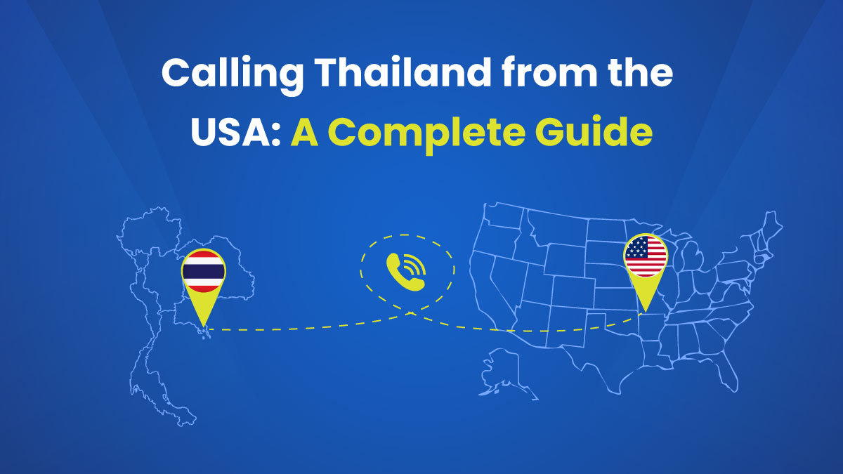 How to call Thailand from USA