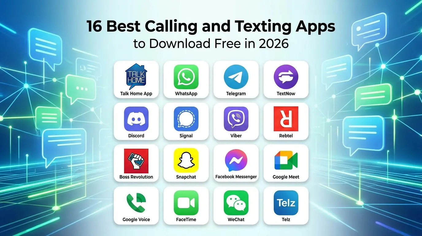 16 Best Calling and Texting Apps to Download Free in 2026