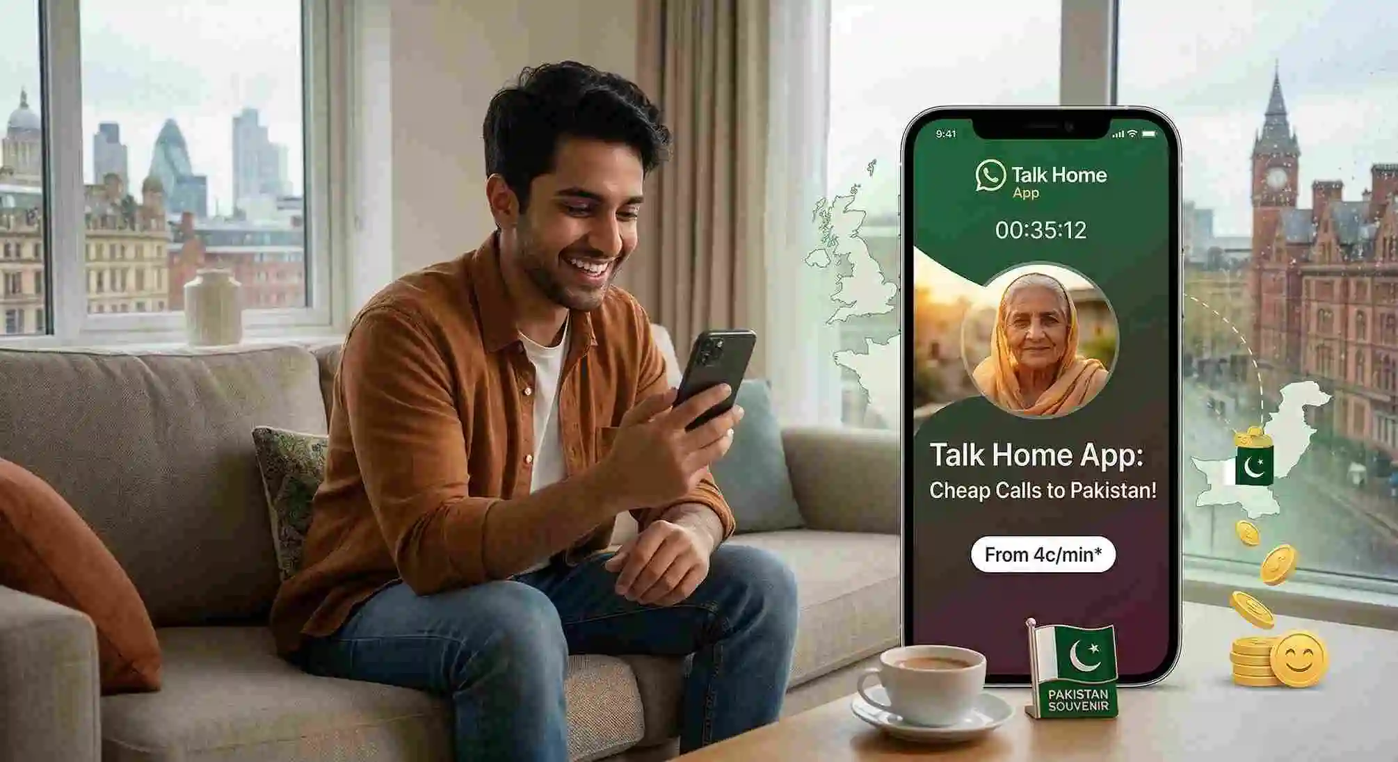 Cheap International Calls to Pakistan from the UK 