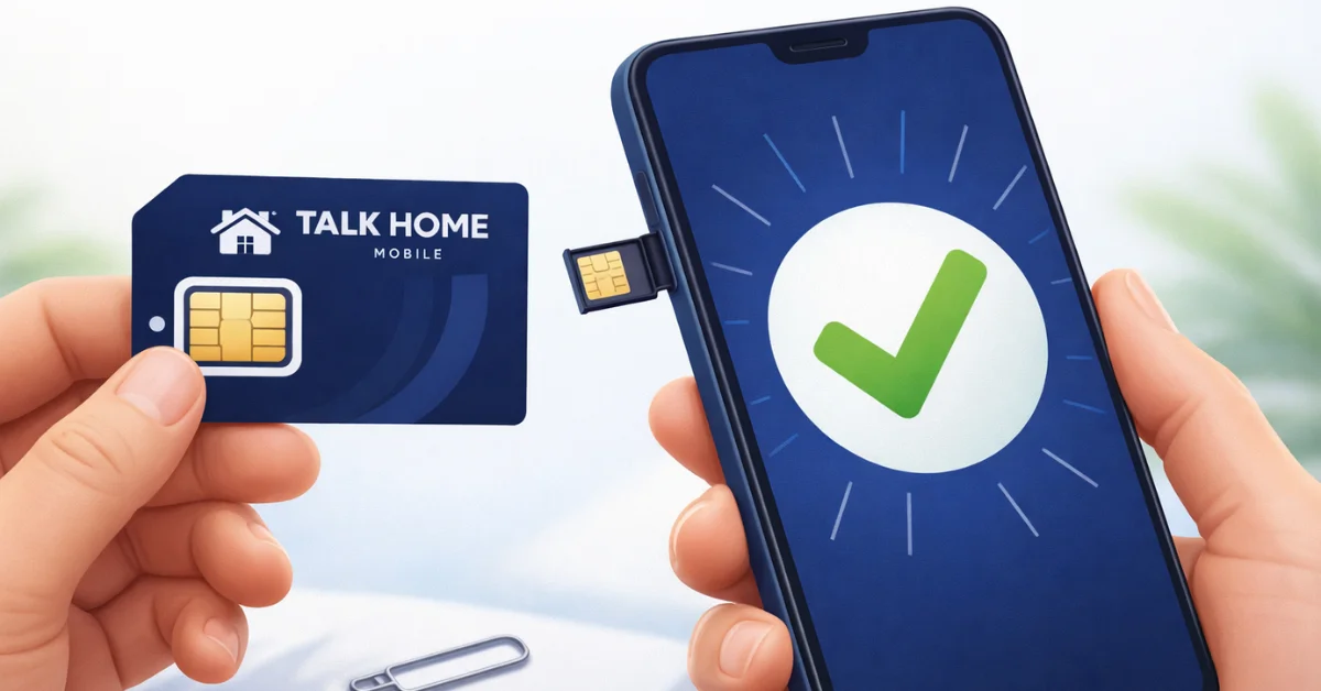 activate talk home sim card