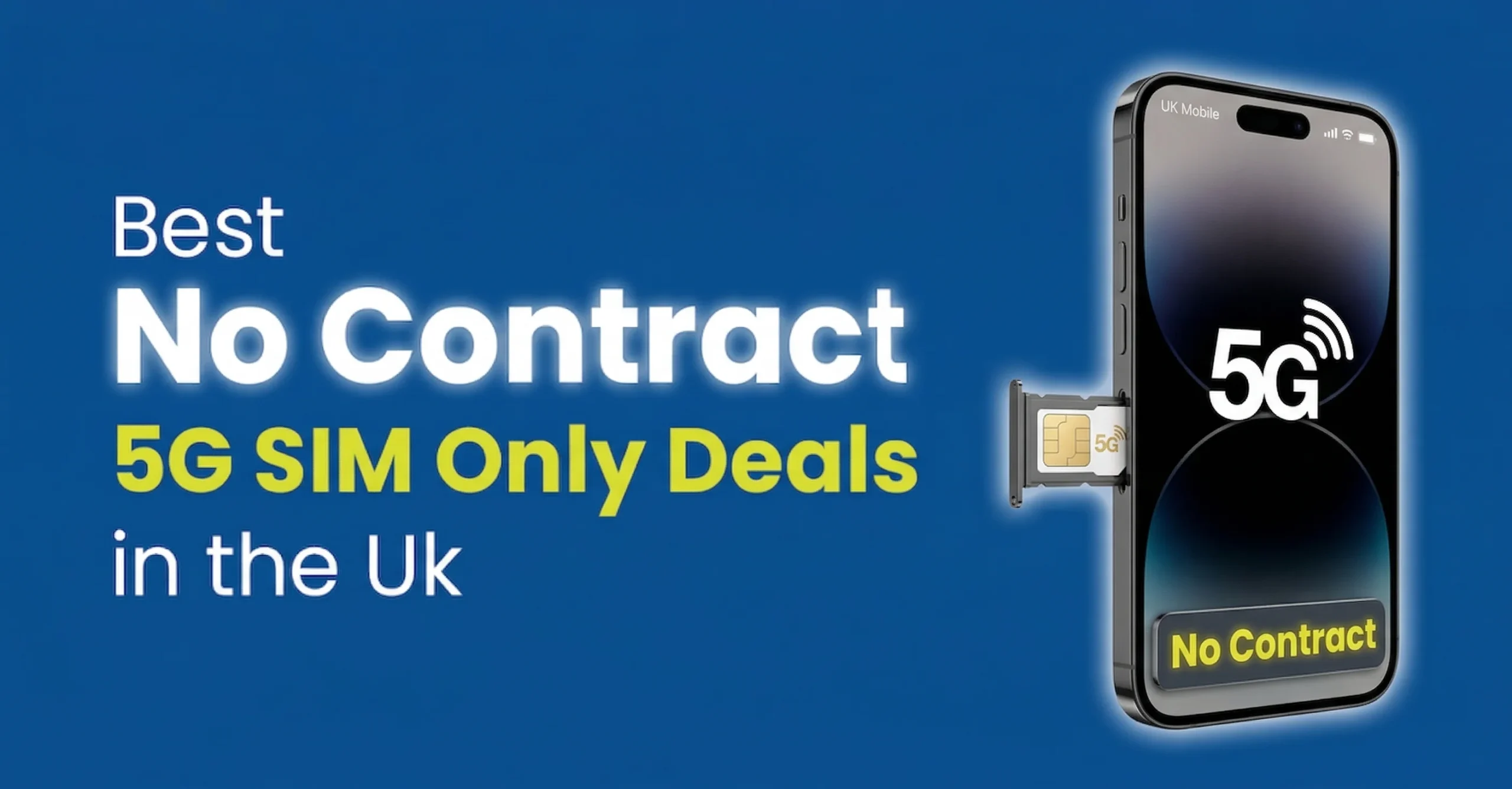 no contract 5g sim deals
