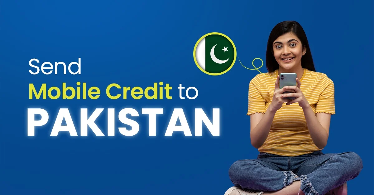 send mobile credit to pakistan