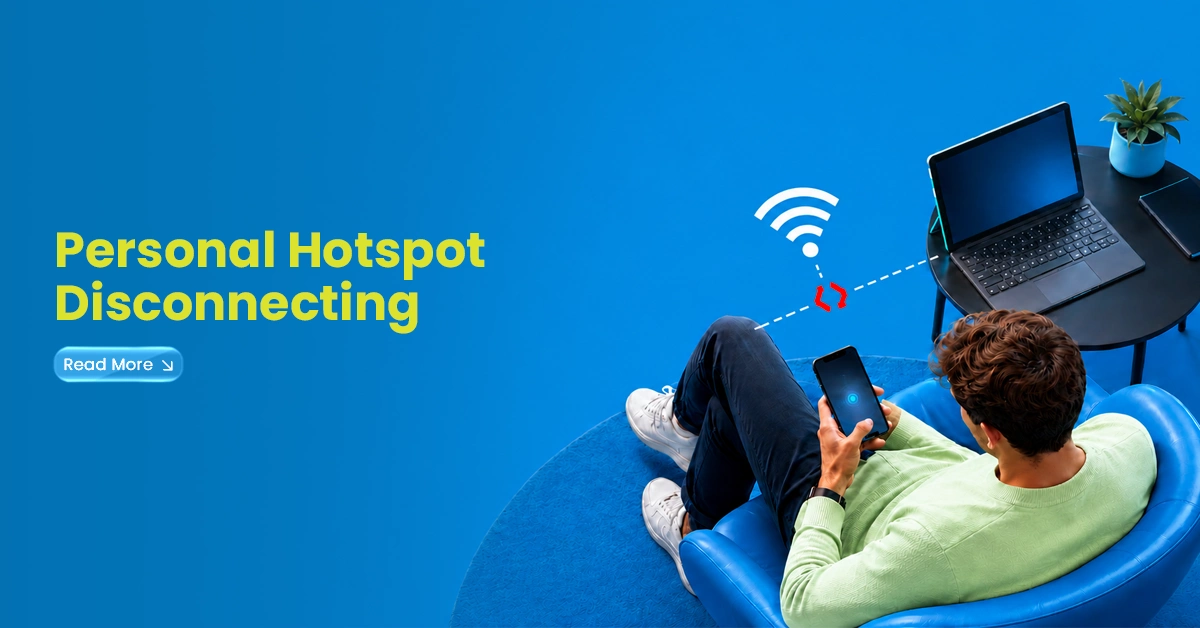 personal hotspot disconnecting