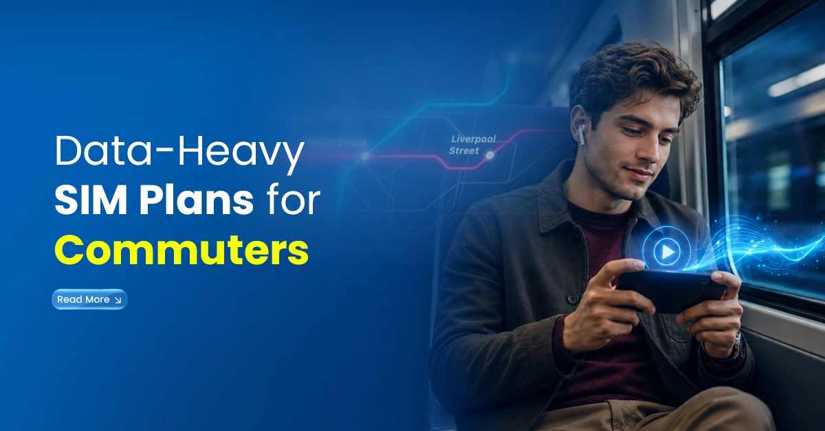 Data Heavy SIM Plans for Commuters