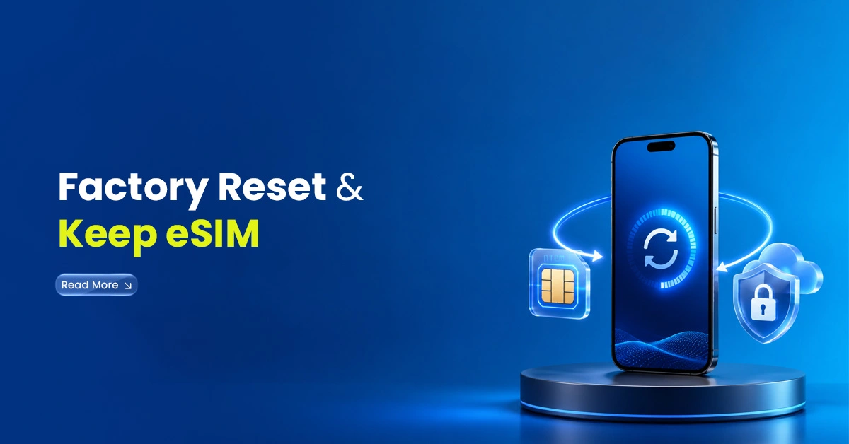 Factory Reset & Keep eSIM