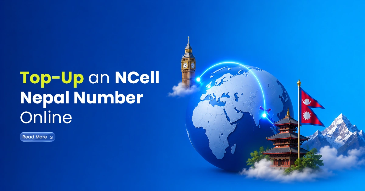 Top-Up an NCell Nepal Number Online