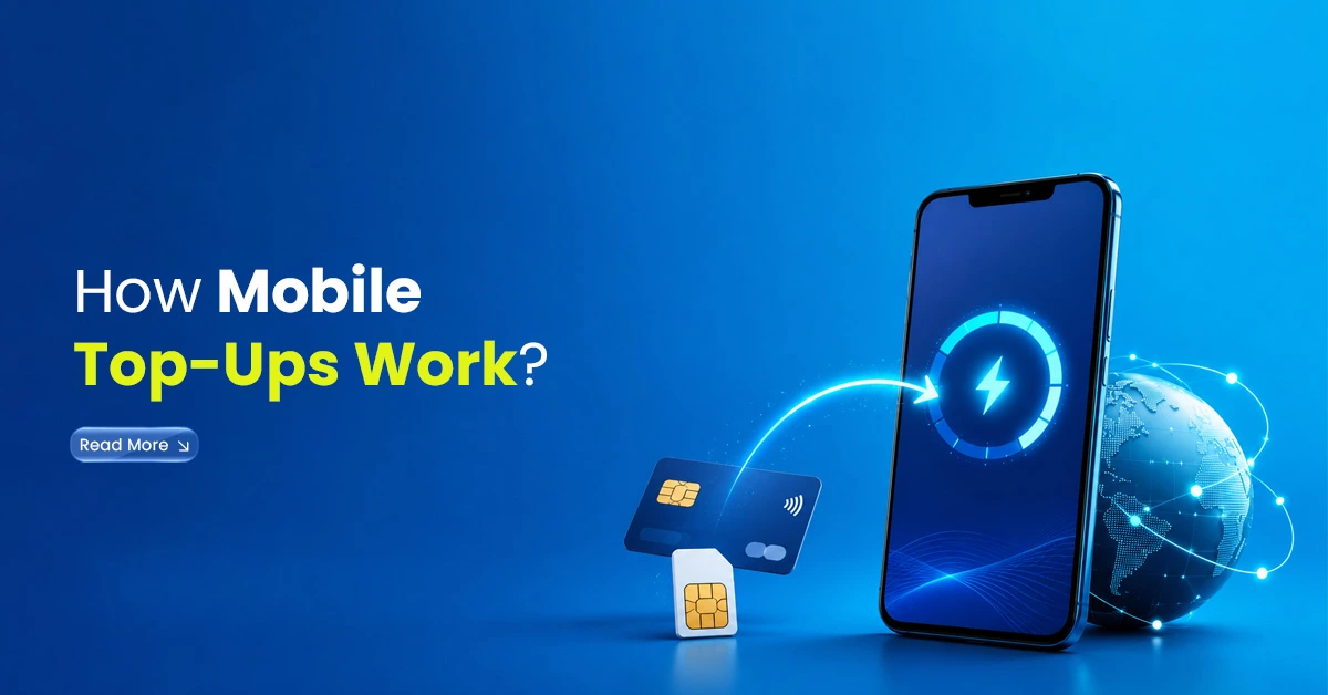 how mobile top-ups work