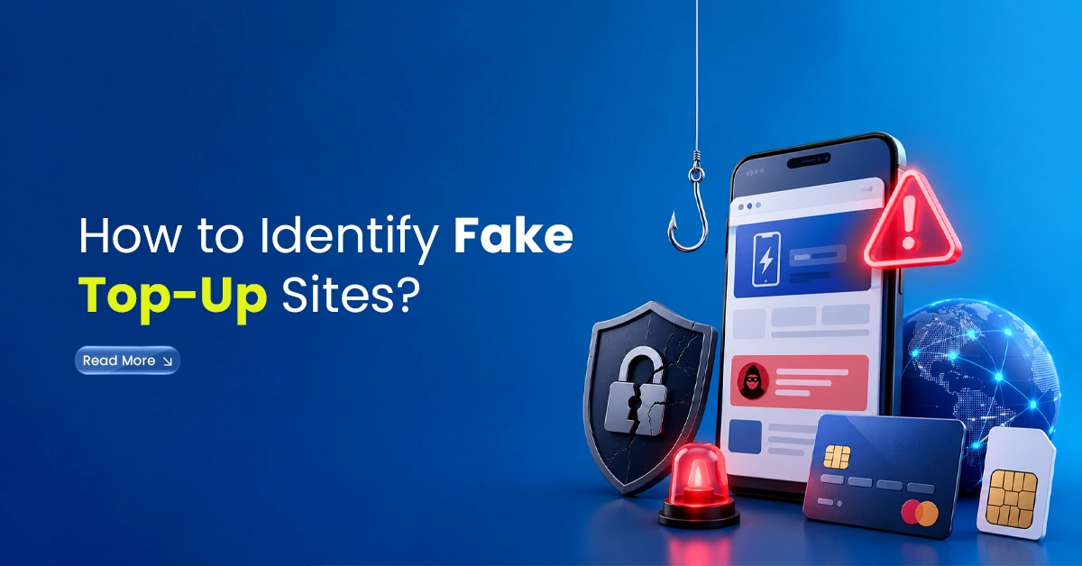 Identify fake top-up site