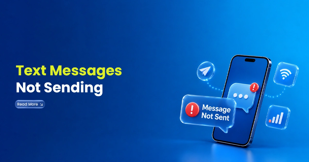 text messages not sending