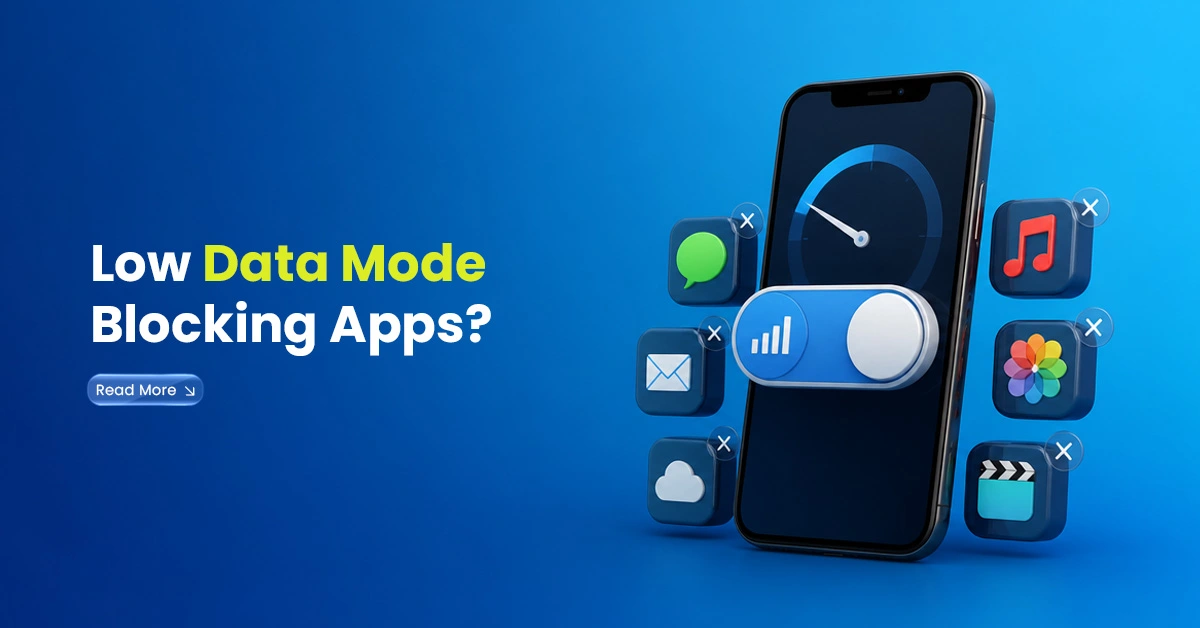 Low Data Mode Stops Background Apps