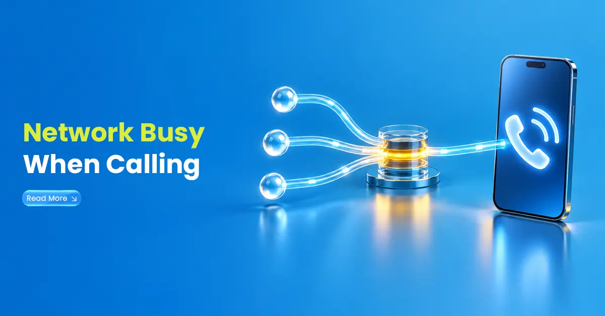 network busy when calling