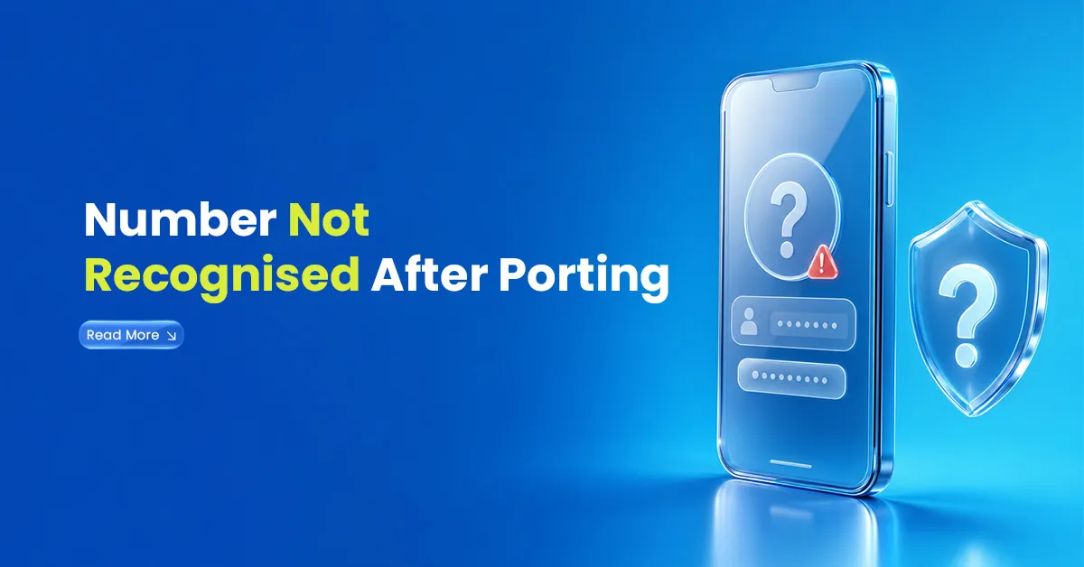 Number Not Recognised After Porting