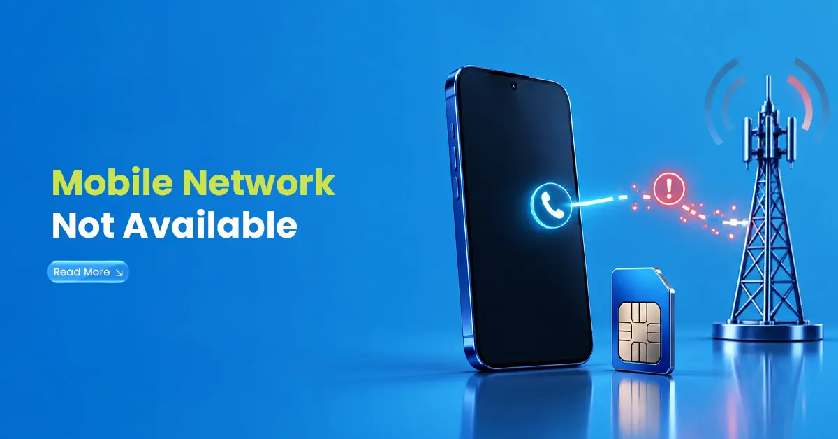mobile network not available